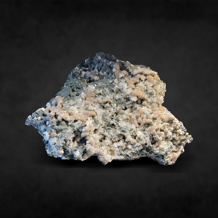 MORDENITE ON HEULANDITE MATRIX